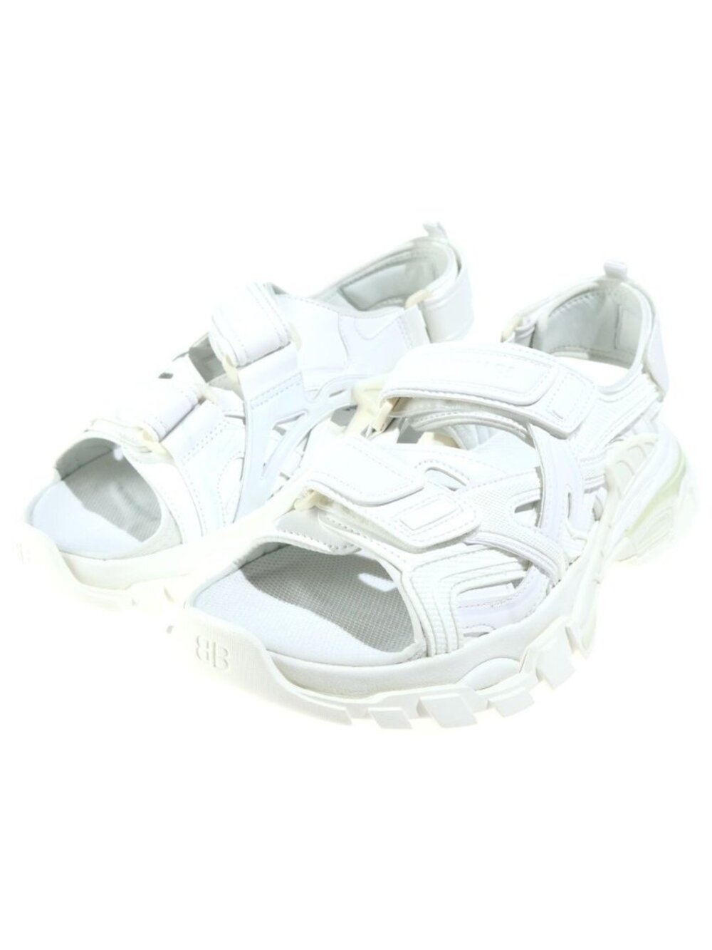 Balenciaga Track Slide Trackslide Sandals White